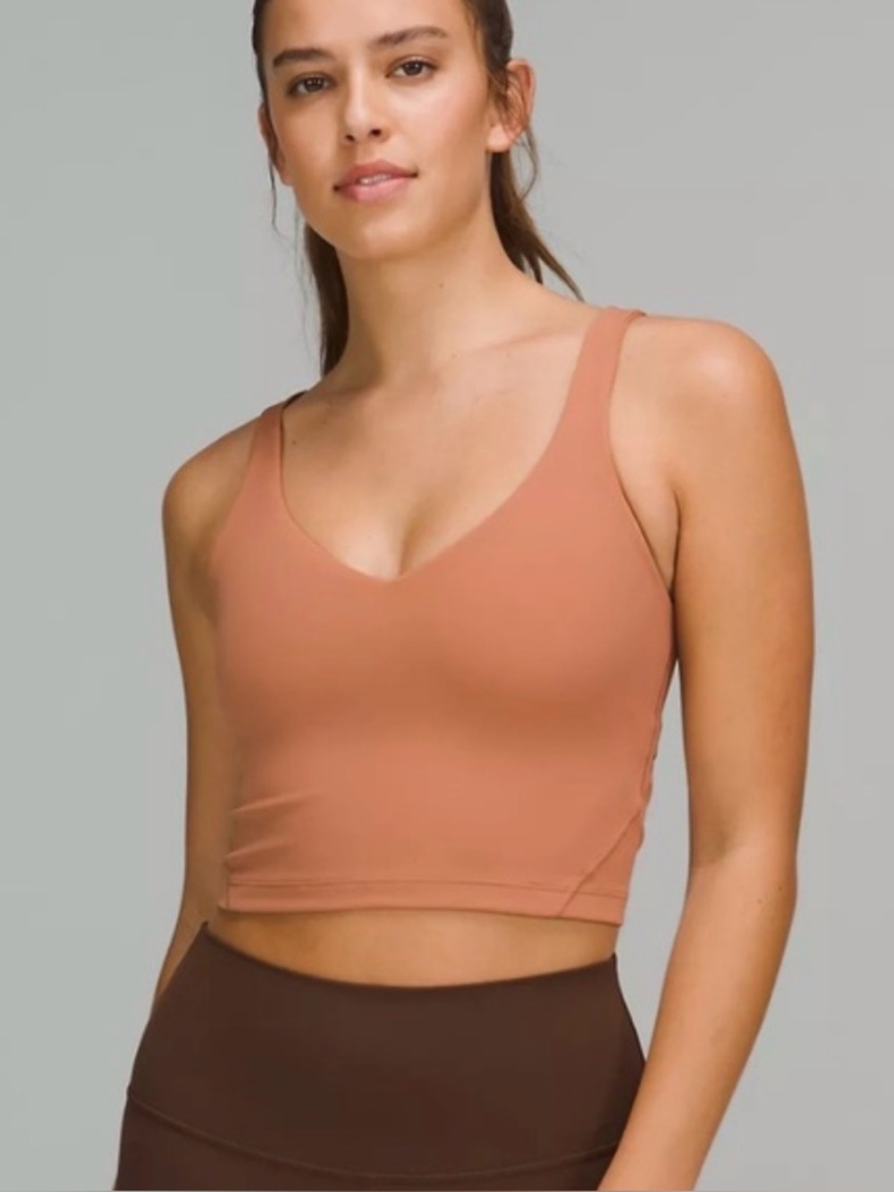 Lululemon dusty clay align tank
